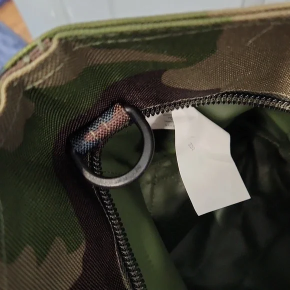 NWOT L.L. Bean Camo Green Hunters Tote Bag - Picture 4 of 11